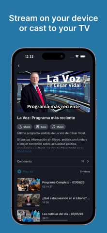 César Vidal TV screenshot