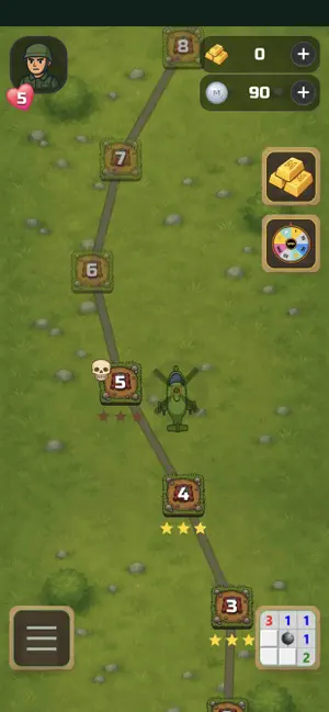 Minewars: A Minesweeper Saga screenshot 2