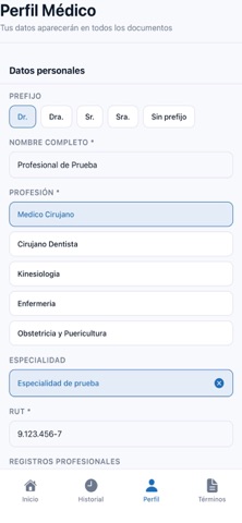 RecetaMED - Órdenes médicas screenshot 3