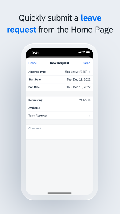 Screenshot #2 pour SAP SuccessFactors Mobile