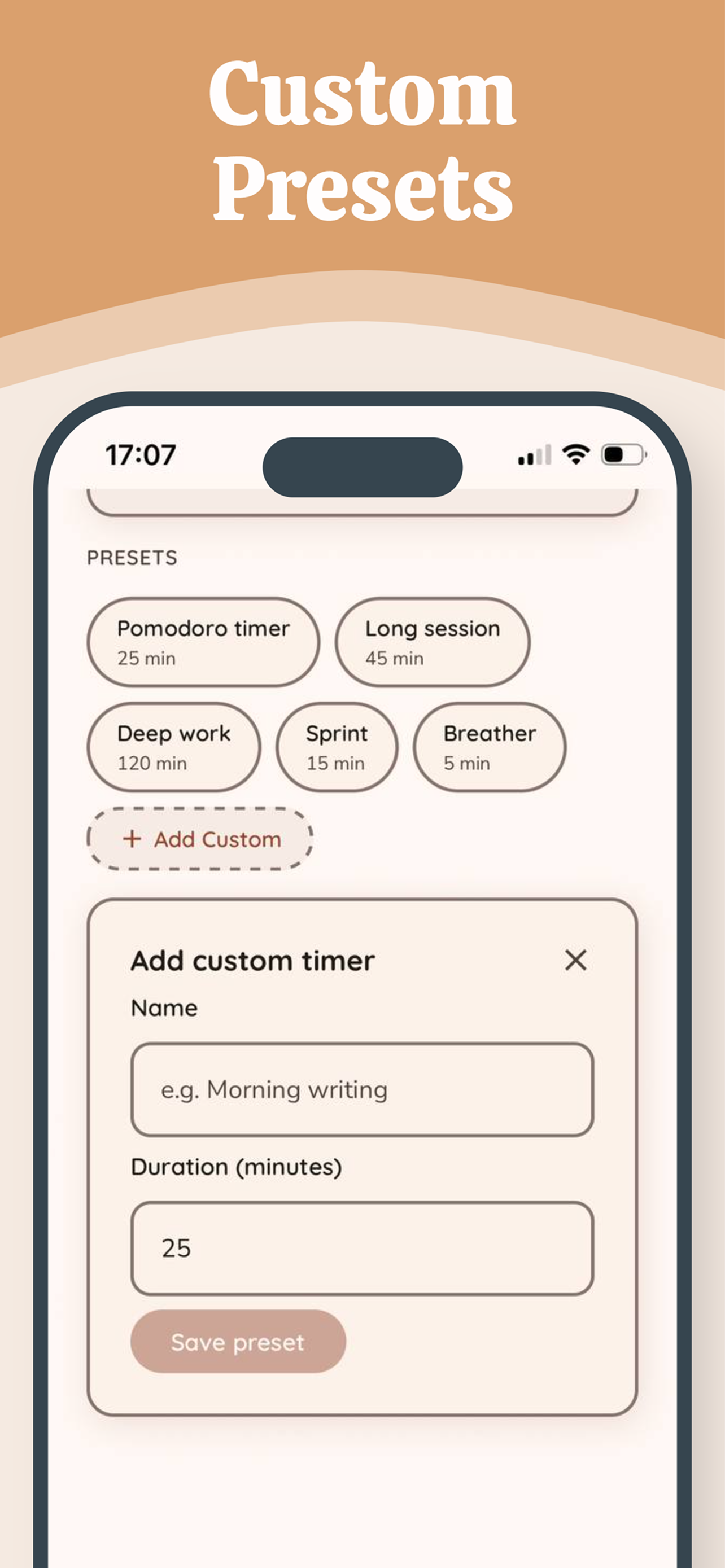 ADHD Focus Timer & Pomodoro