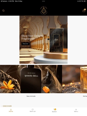 Perfume Mist iPad screenshot