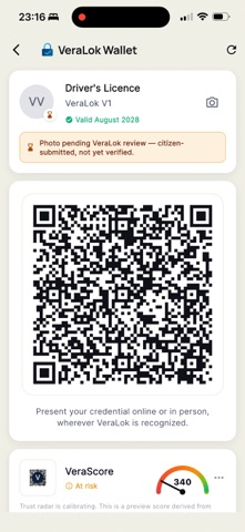 VeraLok screenshot