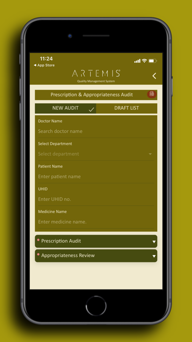 Artemis QMS Screenshot
