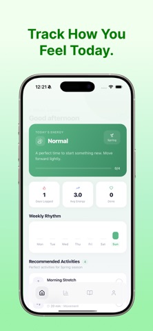 Seasons - Energy & MoodTracker screenshot