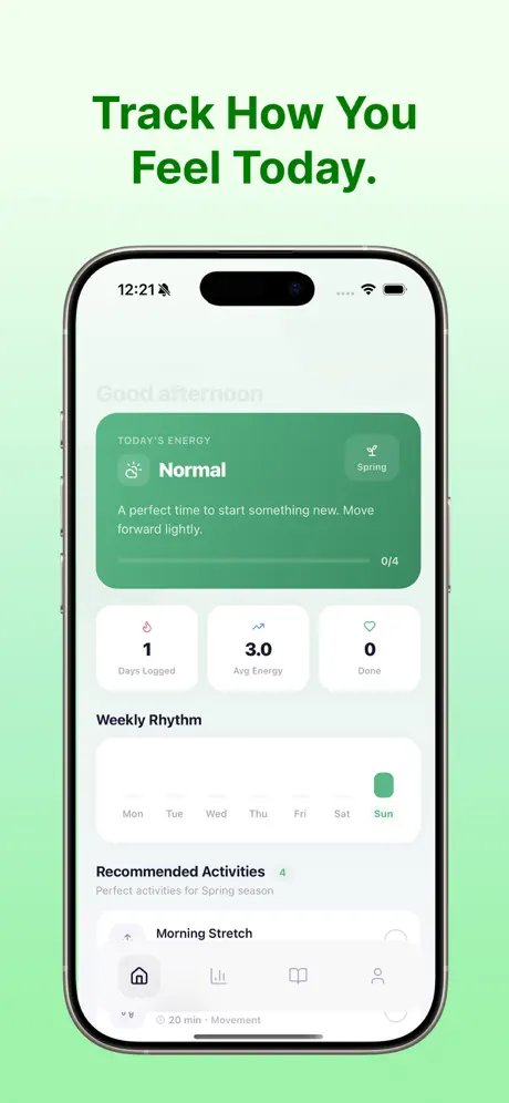 Seasons - Energy & MoodTracker screenshot 3