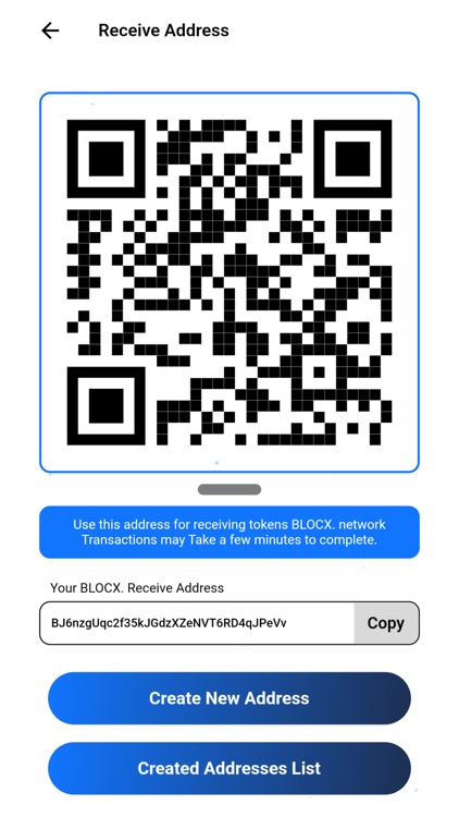 BLOCX. Wallet screenshot-5