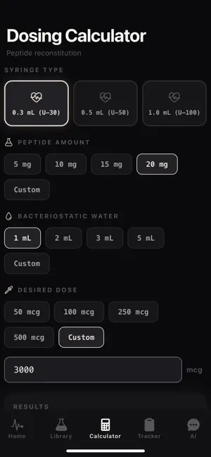Peptide Pulse screenshot 3