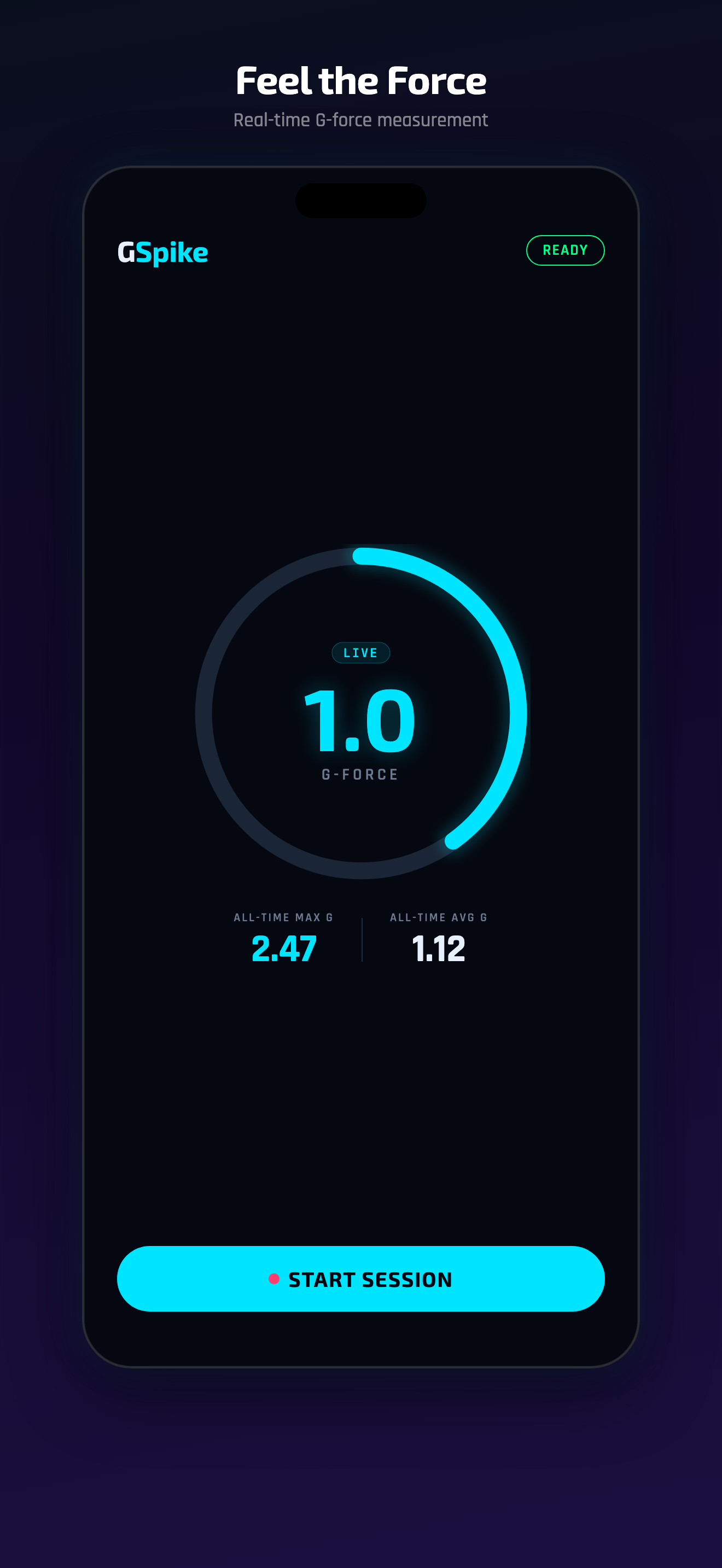 GSpike — G-Force Meter