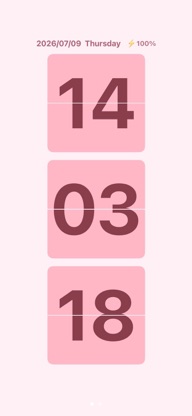 Focus Flip Clock: Aesthetic screenshot 2