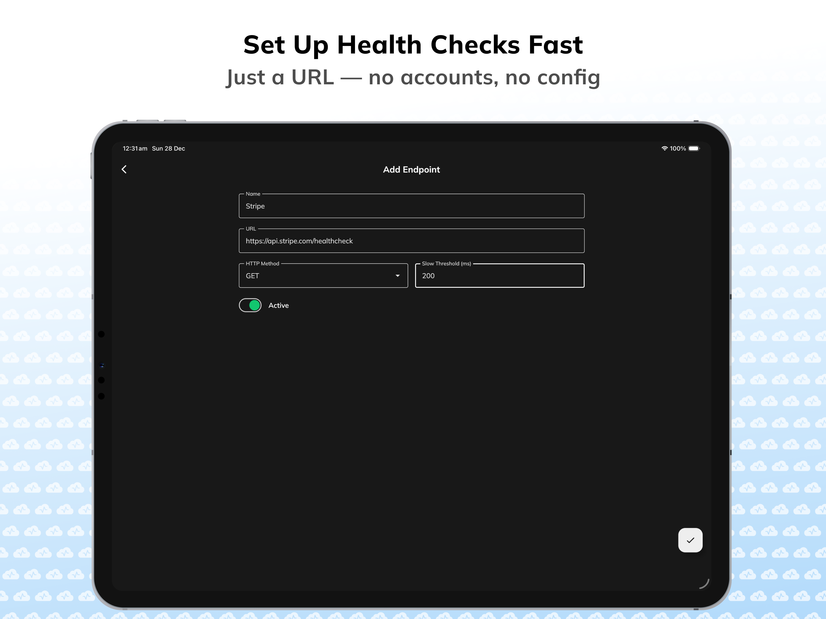 Hapi – API Health Checks