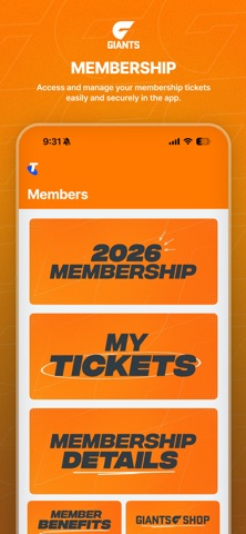 GIANTS Official App Screenshot 5 of 5