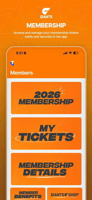 GIANTS Official App Screenshot 5 of 5