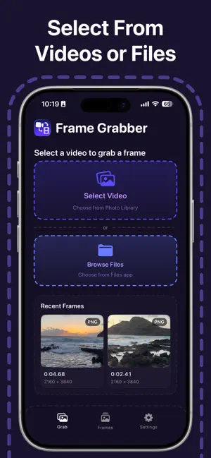 Frame Grabber & Video to Pic screenshot 3