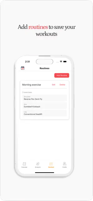 Health Log - Workout Diary screenshot 4