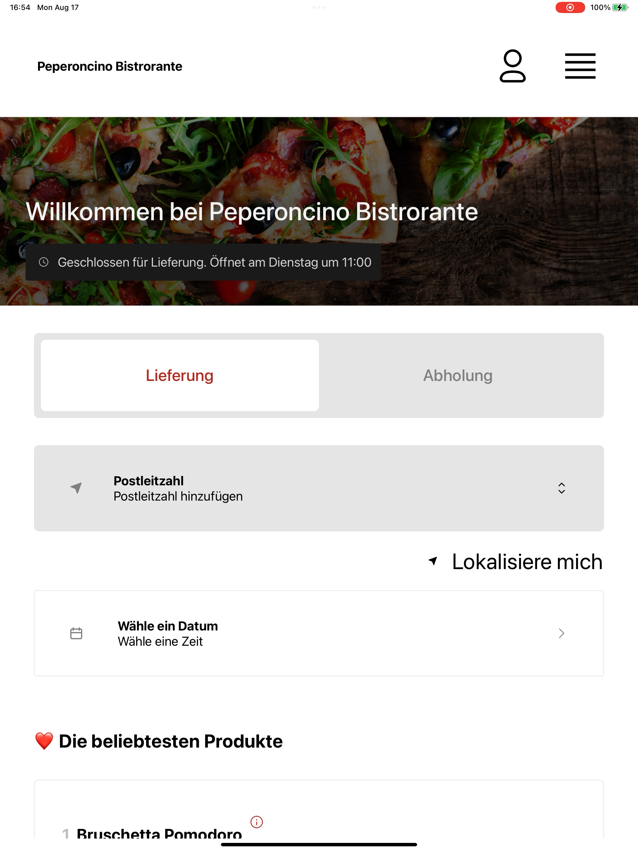 Peperoncino Bistrorante screenshot 14