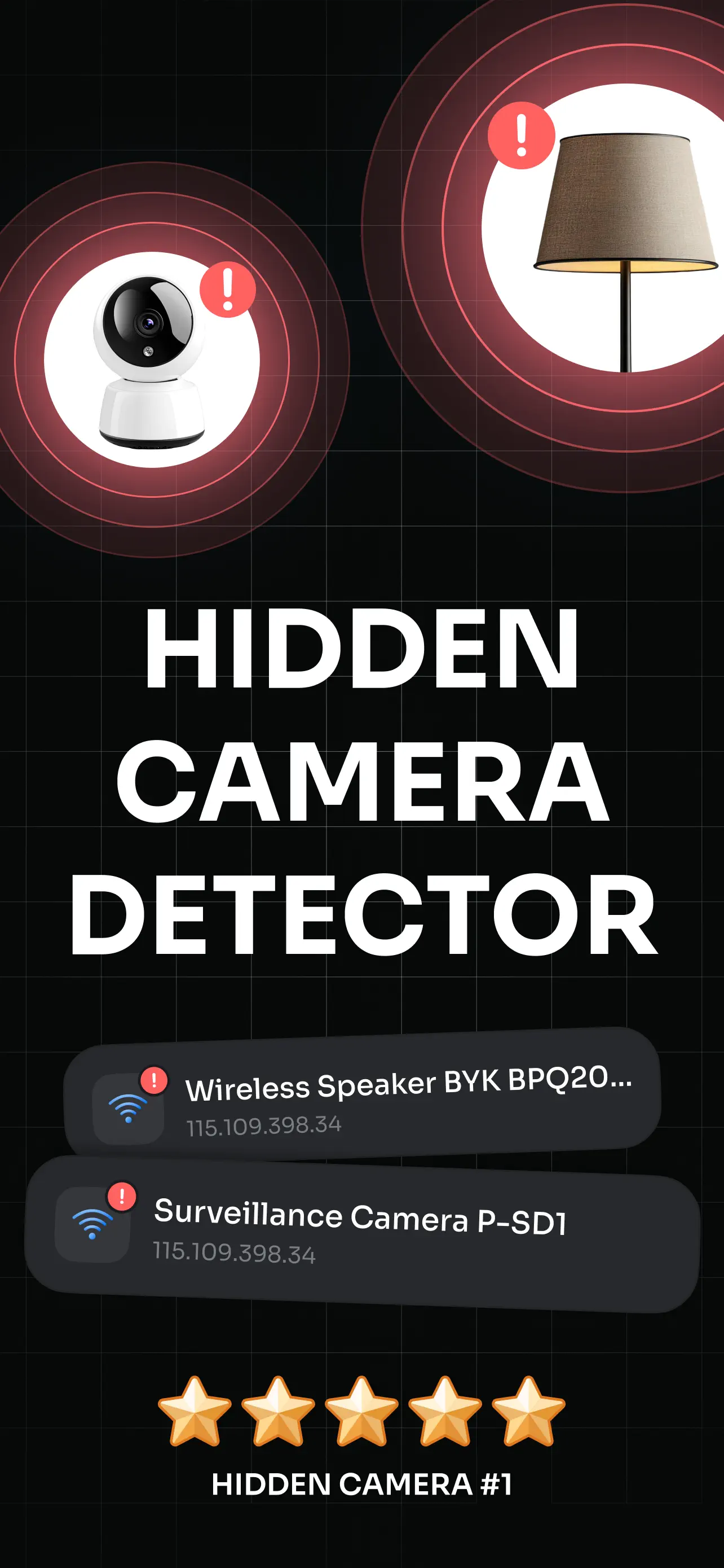 Hidden Camera Finder: Find Spy screenshot 1