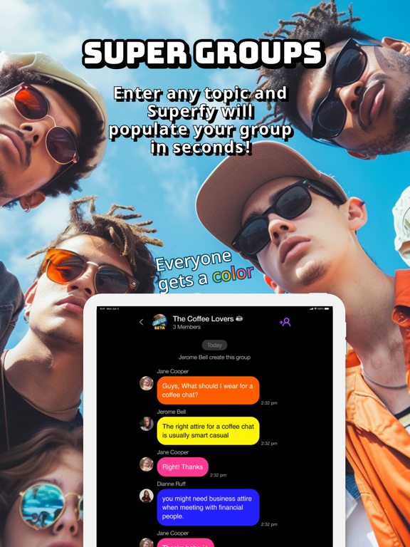 Screenshot #6 pour Superfy - Find your people!