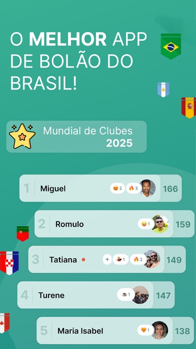 Bolão Mudita Mundial de Clubes Screenshot