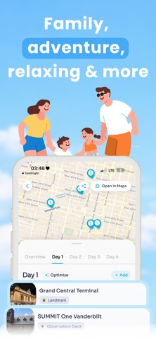 Travel Itinerary Planner GuiGo screenshot