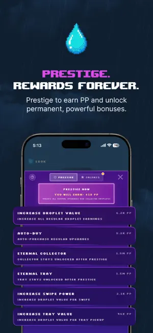 Droplet Idle: Cozy Rain Game screenshot 4