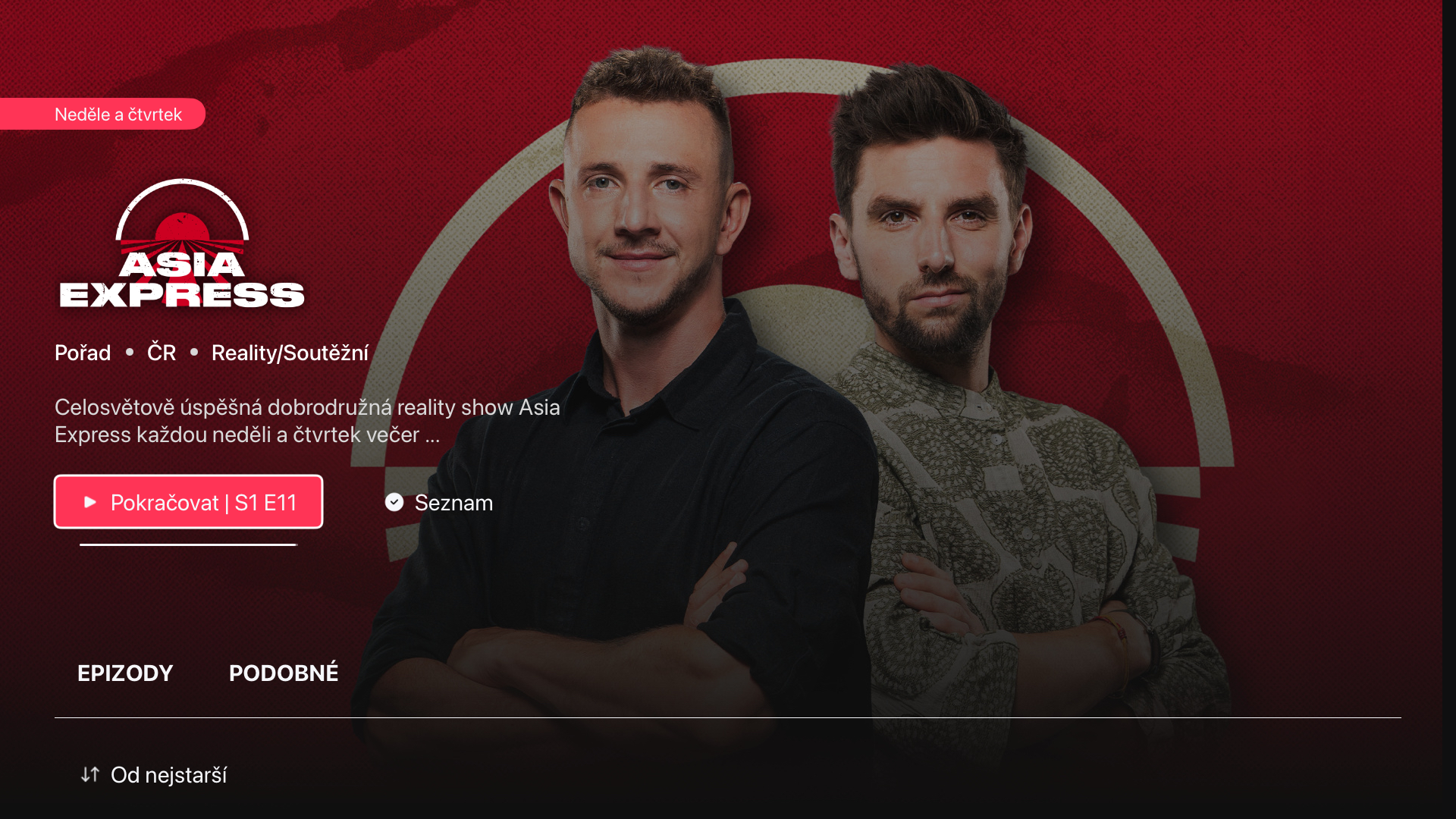 prima+ filmy a TV seriály