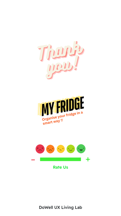 Screenshot 4 of DoWell My Fridge App