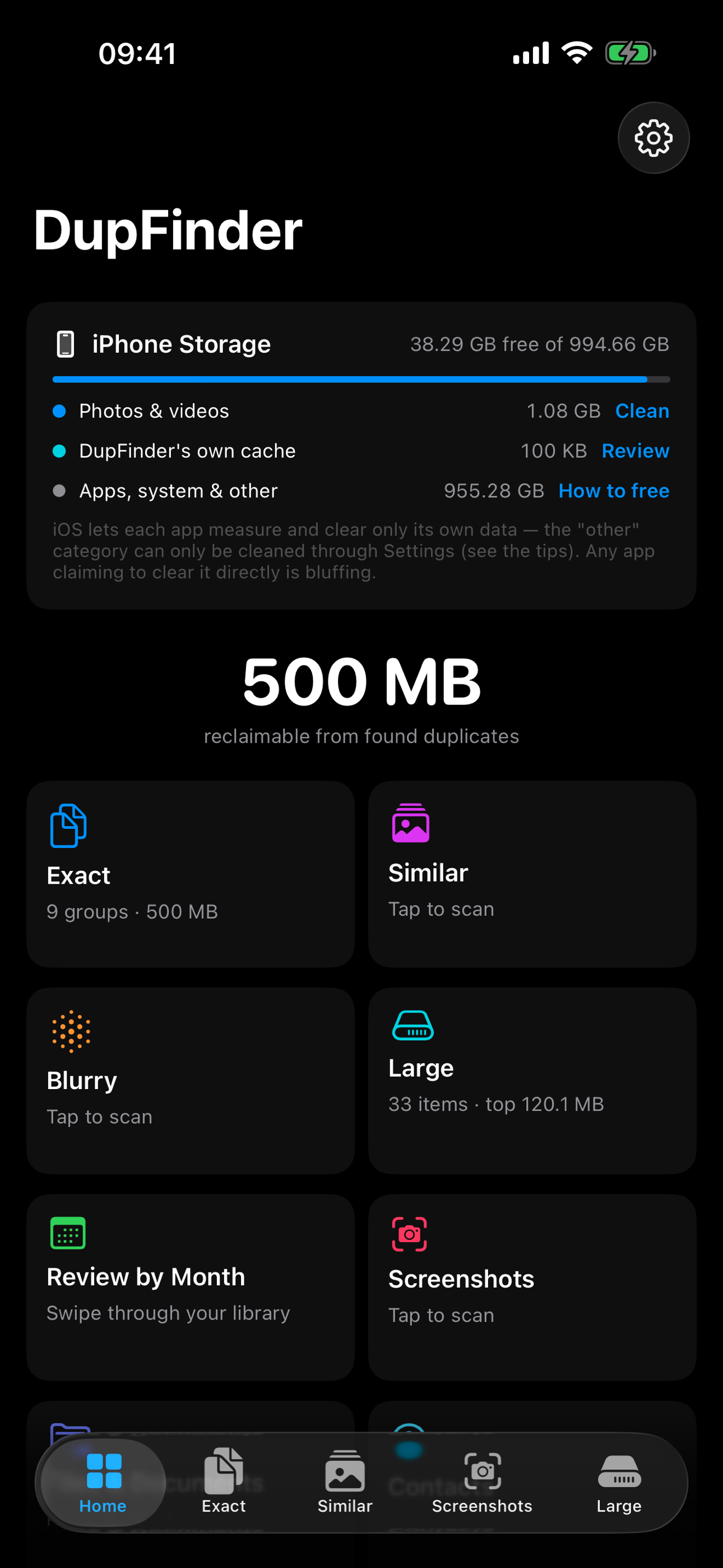 DupFinder screenshot 5