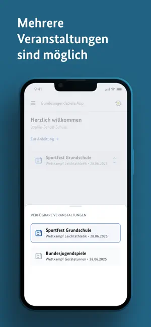 Bundesjugendspiele App iPhone screenshot 6