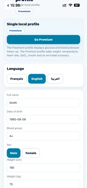 HealthTrack Care screenshot 3