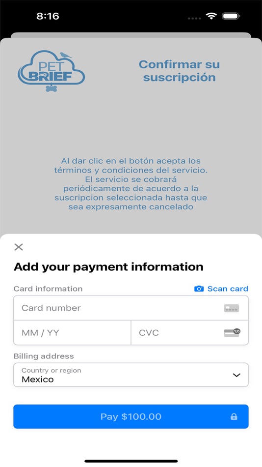 #4. PetBrief (iOS) Podle: Grupo Tecnológico Santa Fe, S.A. de C.V.