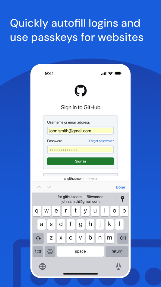 #7. Bitwarden Password Manager (iOS) 由: Bitwarden Inc