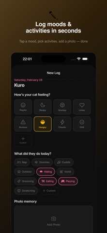 MeowLog screenshot