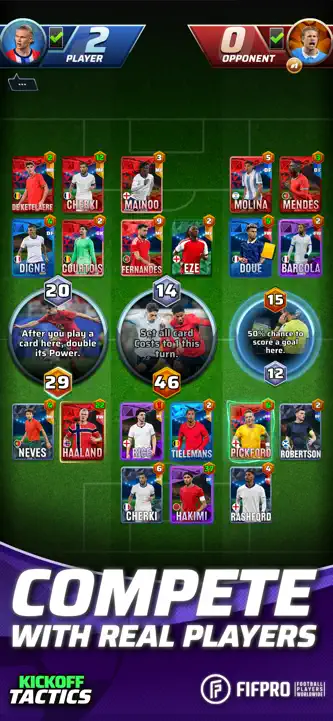 Kickoff Tactics: Football CCG screenshot 1