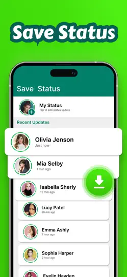 Screenshot von Save Status - Video Saver auf dem iPhone 1