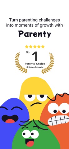 Parenty: Calm Parenting Guide iPhone screenshot