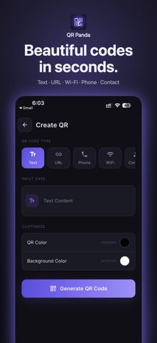 QR Panda – QR Code Assistant screenshot