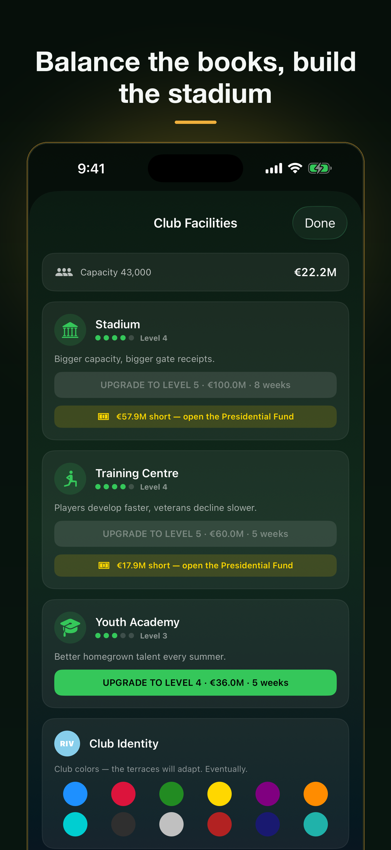 Football Club President screenshot 5