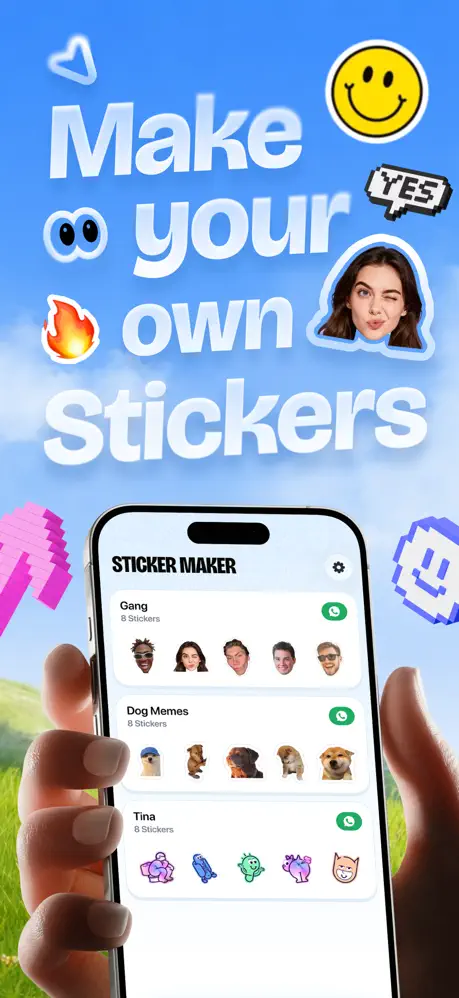 Sticker Maker &reg; 表情贴纸制作应用截图