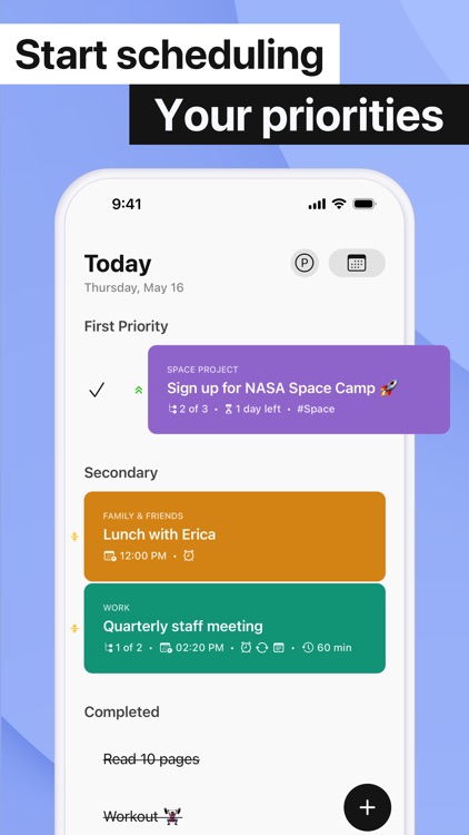 Firstly: To-Do List & Planner