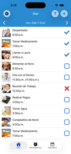 Captura de pantalla de Recordatorios Con Despertador en iPhone 1