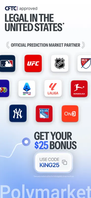 Polymarket: Trade Live Sports screenshot 8 of 8