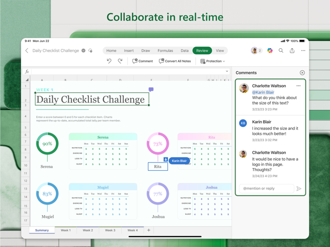 ‎Microsoft Excel Screenshot