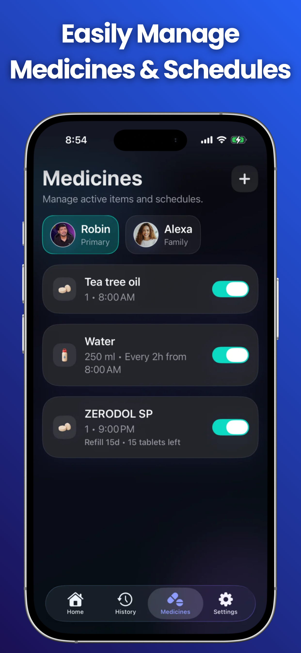 Kevio: Medicine Reminder screenshot 3