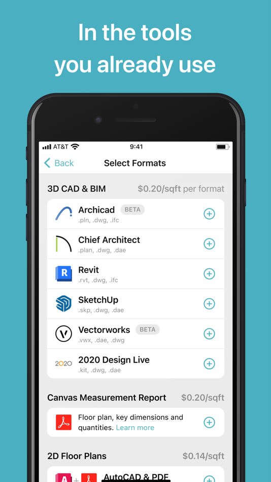 #4. Canvas: LiDAR 3D Measurements (iOS) Podle: Occipital, Inc.