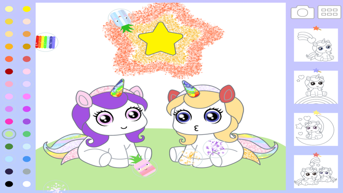 Unicorn Coloring Kid Toddler