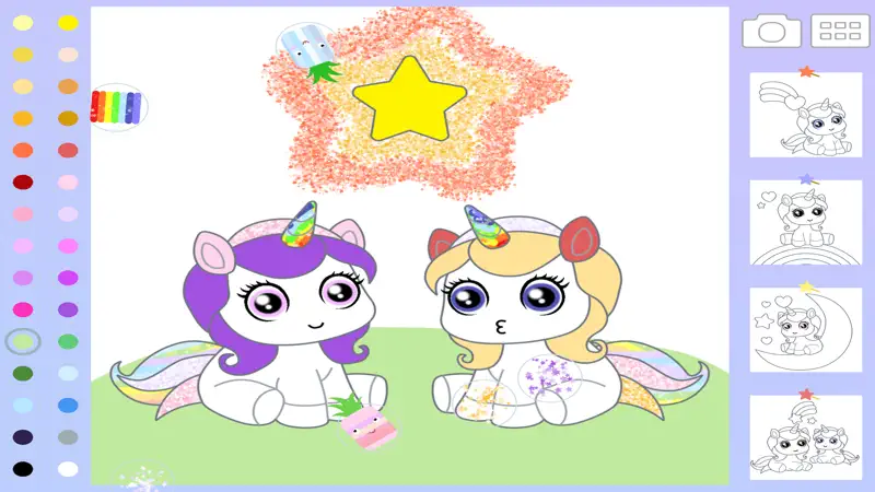Colorir Unicórnio Crianças screenshot 3 of 4