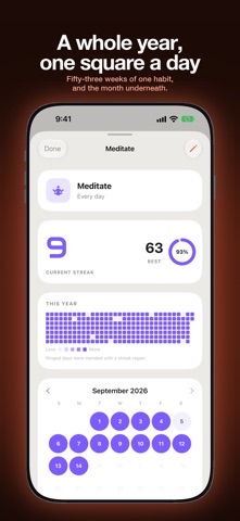 Unbroken: Habit Tracker Screenshot 2 of 5