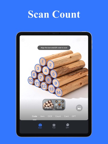 ScanWallet: QR Code Reader iPad screenshot