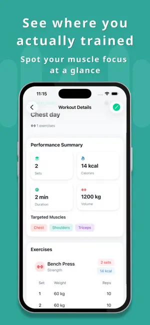 FitPulse: Workout Tracker screenshot 2